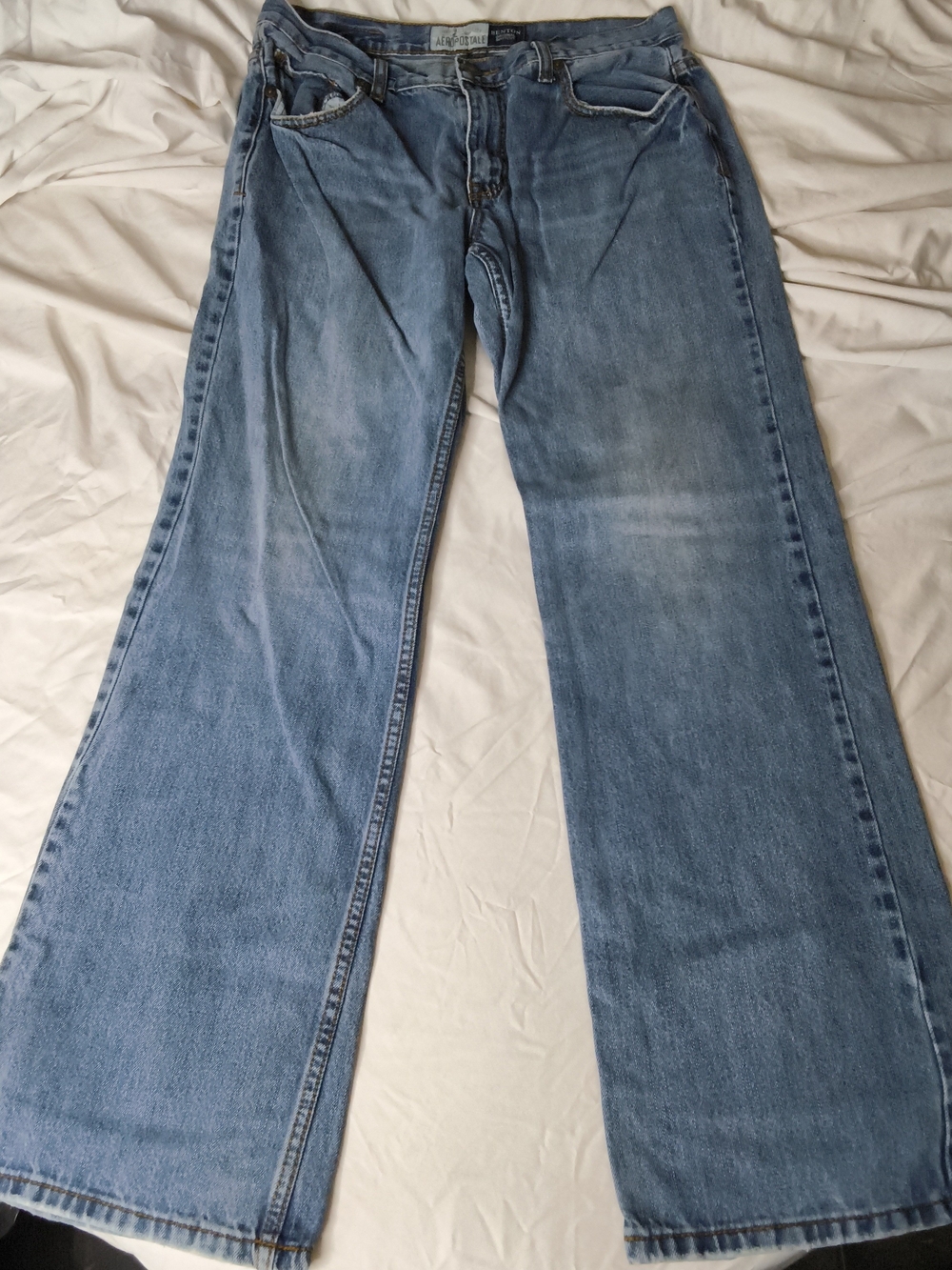 Aeropostale Light Blue Men's Bootcut Jeans